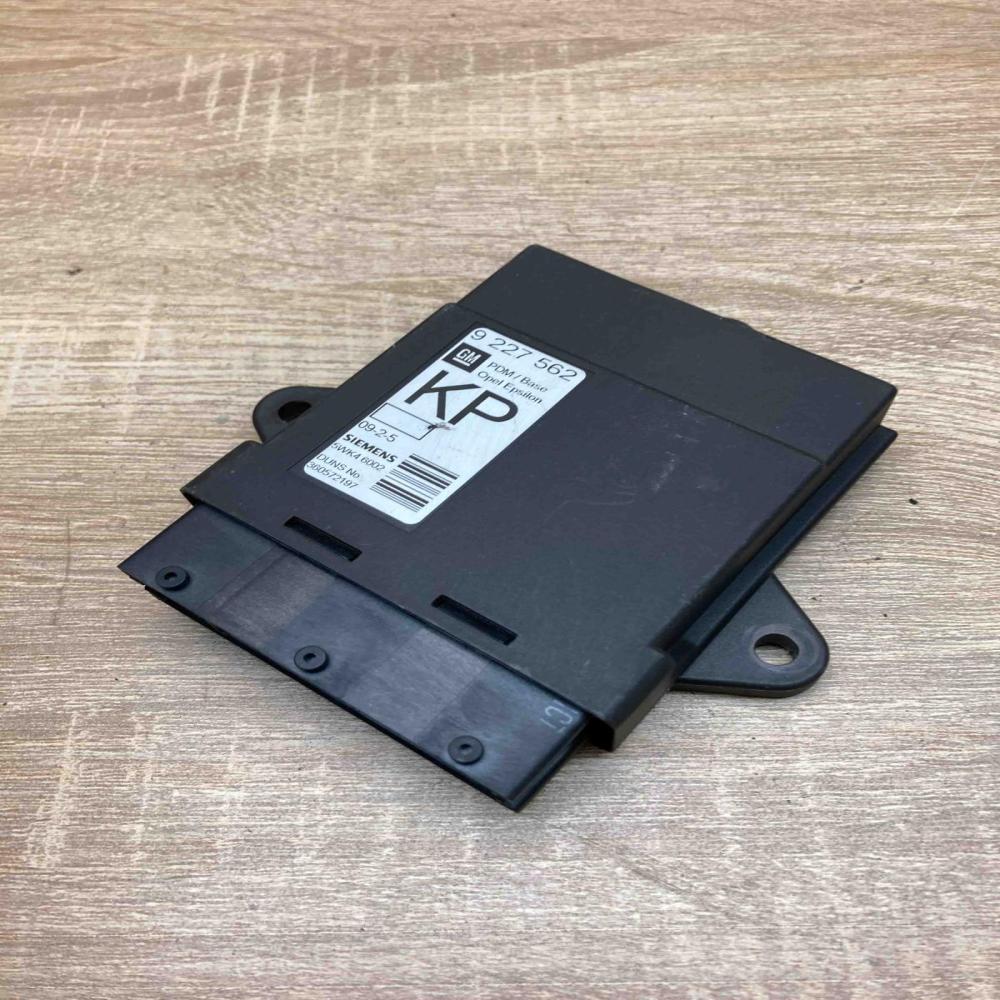 9227562 5WK46002 KP Door control unit/module Opel Vectra C