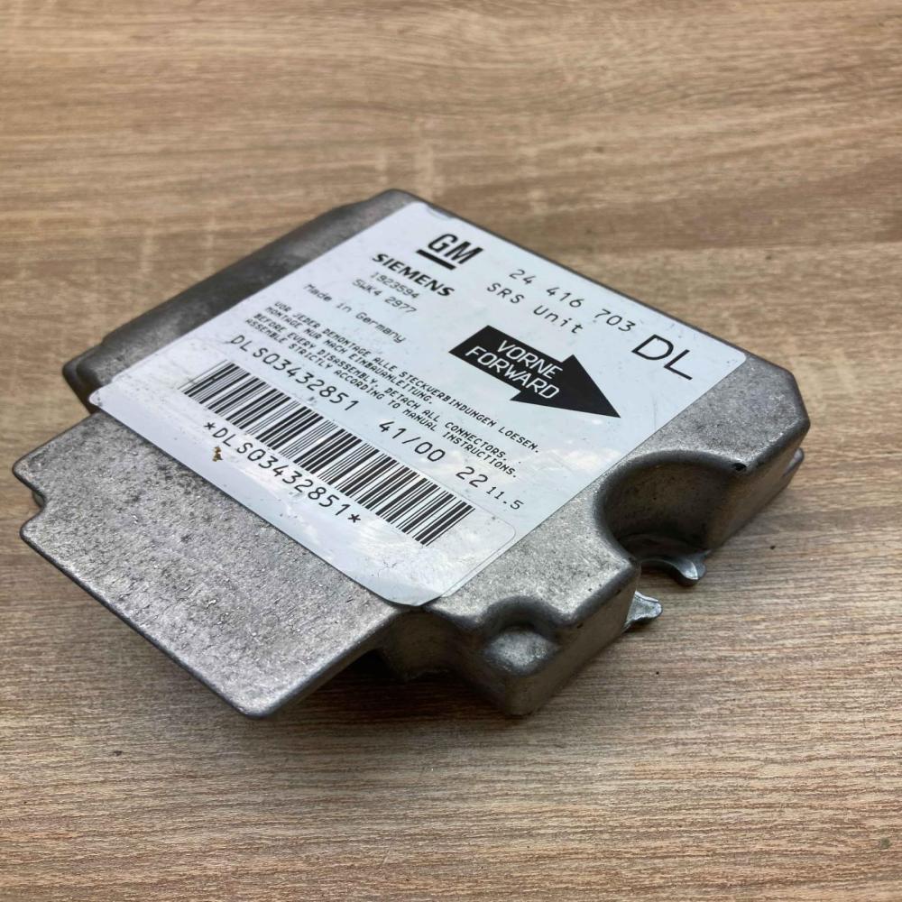24416703 5WK42977 Air DL Airbag control unit/module Opel Astra G