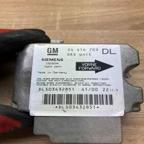24416703 5WK42977 Air DL Airbag control unit/module Opel Astra G
