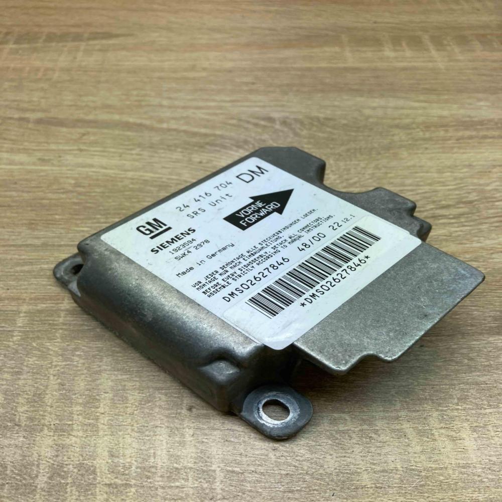 24416704 5WK42978 Main DM Airbag control unit/module Opel Zafira A