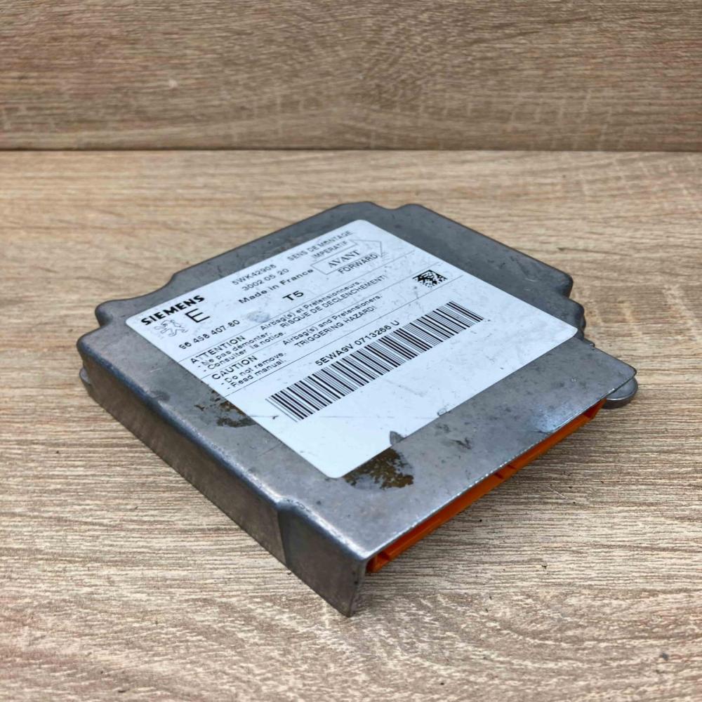 9645840780 5WK42908  Airbag control unit/module Peugeot 307