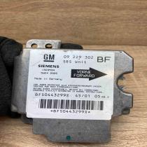 09229302 5WK42925 Main BF Airbag control unit/module Opel Astra G
