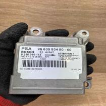 9663593480 0285010112  Airbag control unit/module Peugeot 207