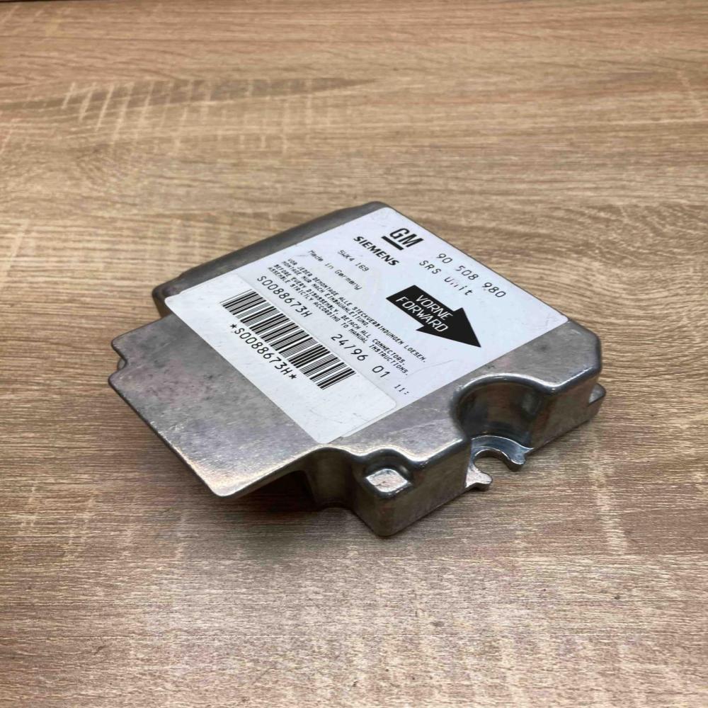 90508980 5WK4169 Used Airbag control unit/module Opel Vectra B