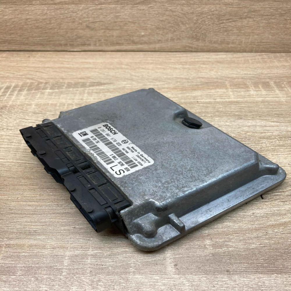 90589736 0281001670 LS Engine control unit/module ECU Opel Astra G