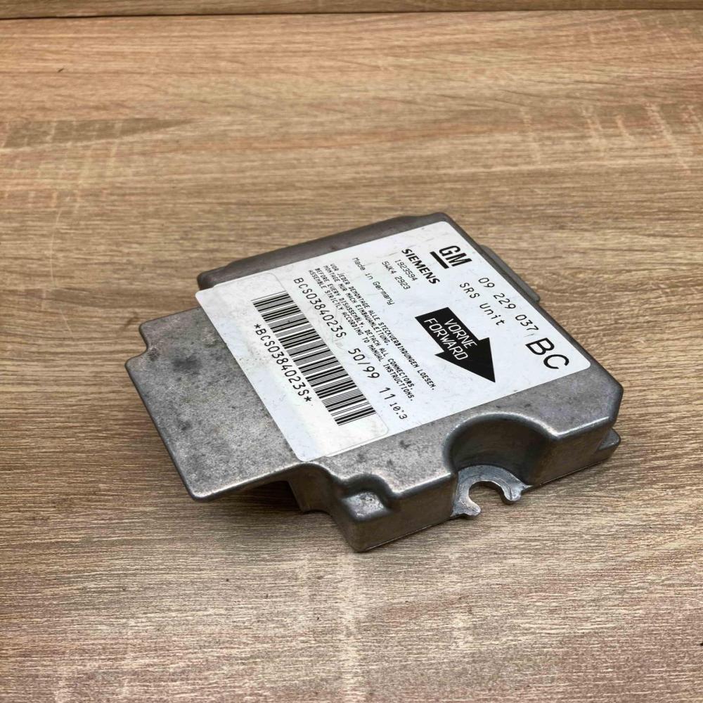 09229037 5WK42923 Used BC Airbag control unit/module Opel Astra G