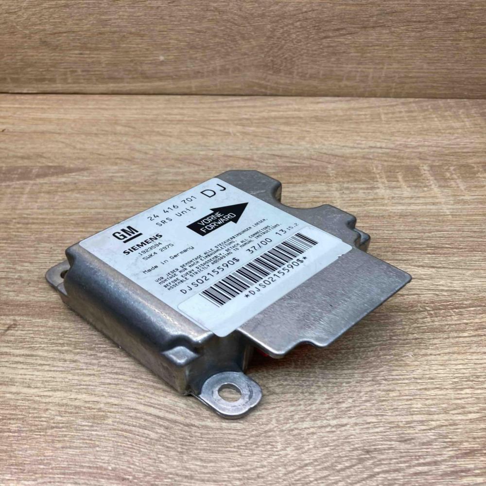 24416701 5WK42975 Used DJ Airbag control unit/module Opel Vectra B
