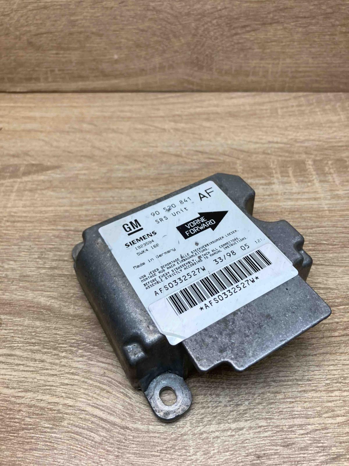 90520841 5WK4168 AF Airbag control unit/module Opel Astra G