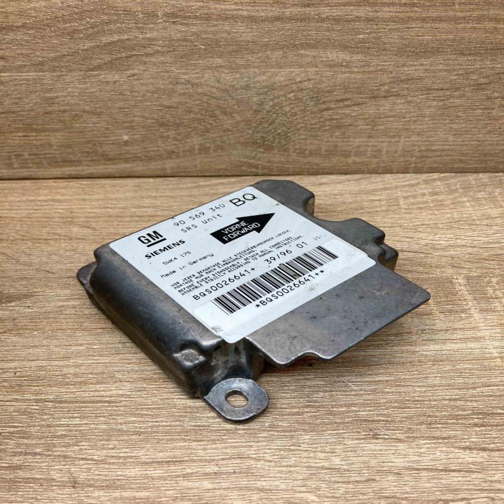 90569340 5WK4175 BQ Airbag control unit/module Opel Vectra B