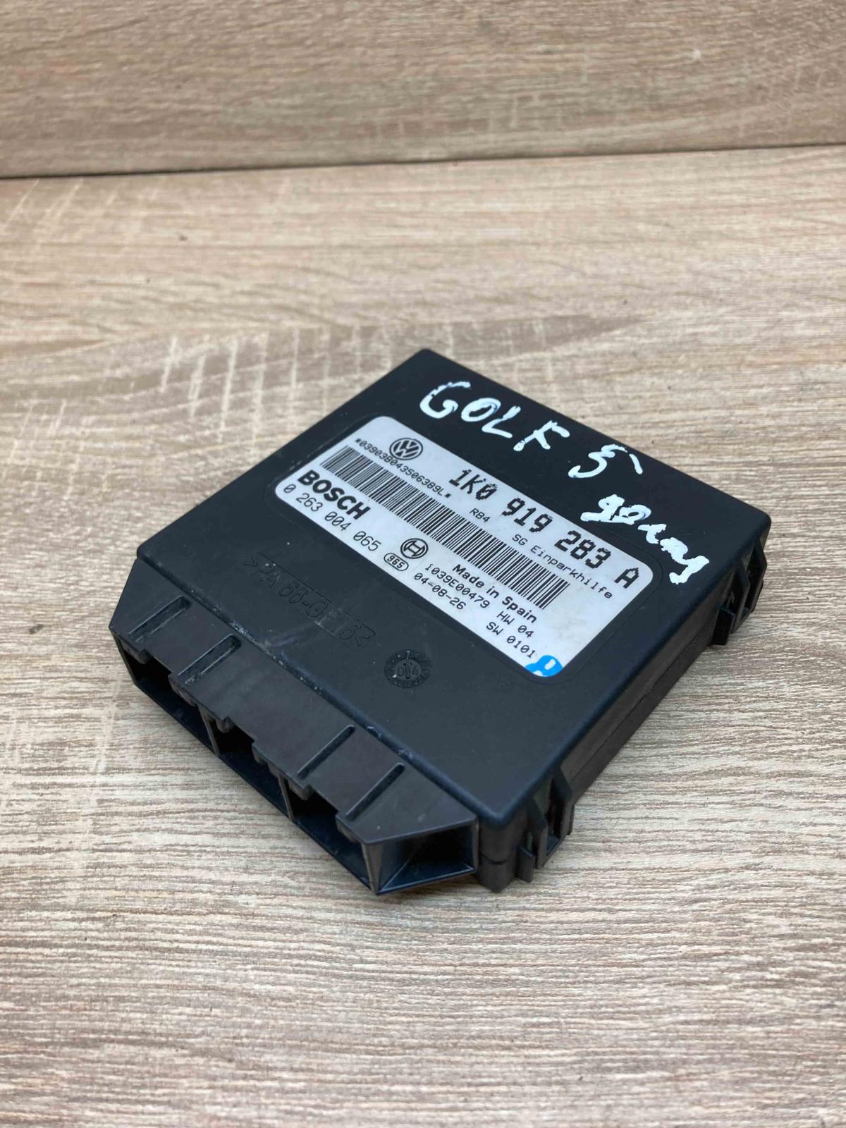 1K0919283A 0263004065  Parking PDC control unit/module Volkswagen Golf V