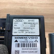 8E0959801E 5WK49204  Rear door window regulator motor Audi A4 S4 B7 8E 8H