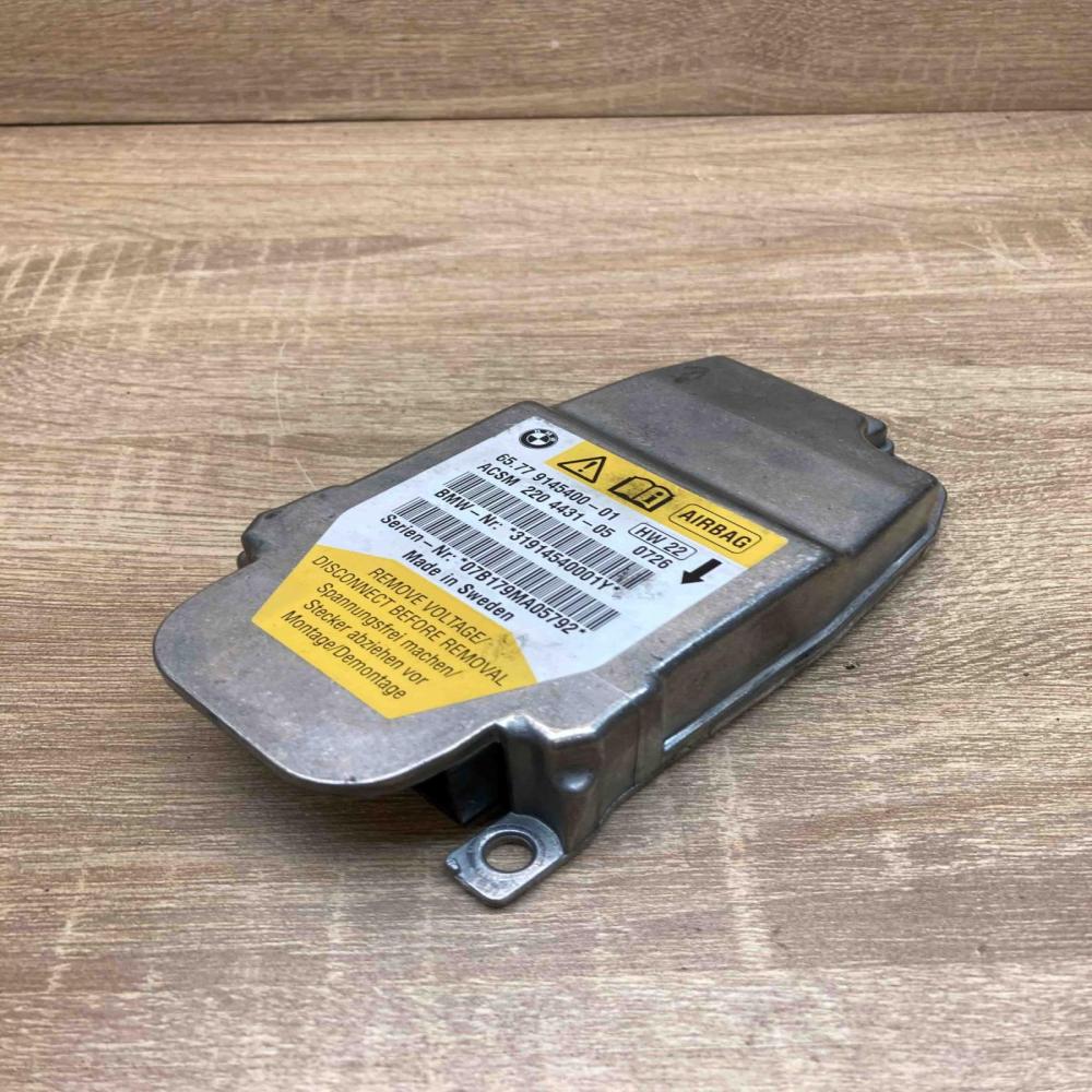 9145400 2204431  Airbag control unit/module BMW 5 E60 E61