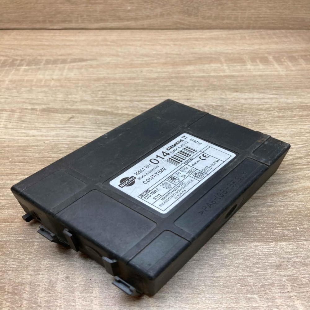 28551BU014 5WK48512 Used Comfort/convenience module Nissan Almera Tino