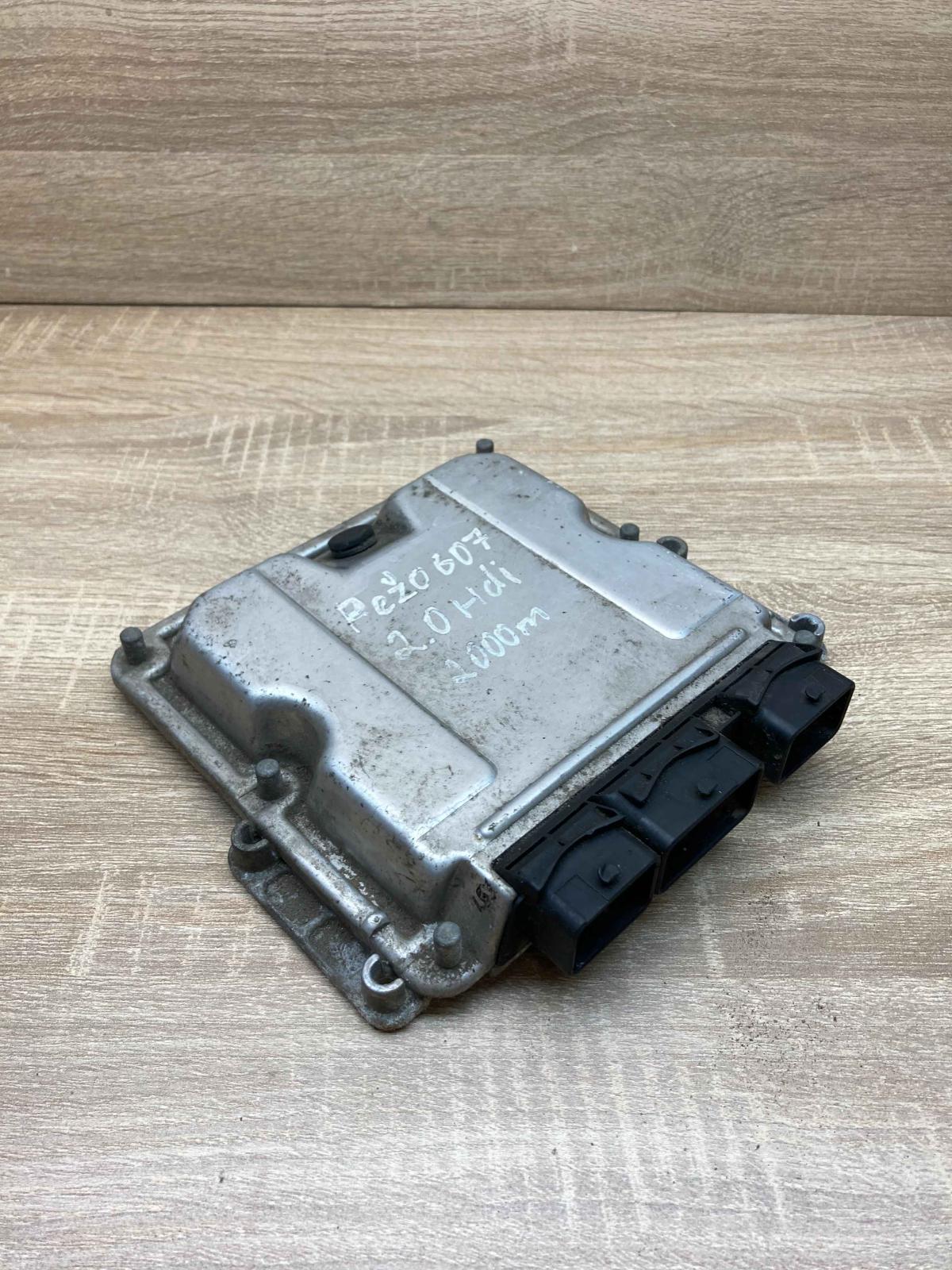 9644241880 0281010778  Engine control unit/module ECU Peugeot 607