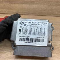 1K0909605T 5WK43412  Airbag control unit/module Skoda Octavia Mk2 (1Z)