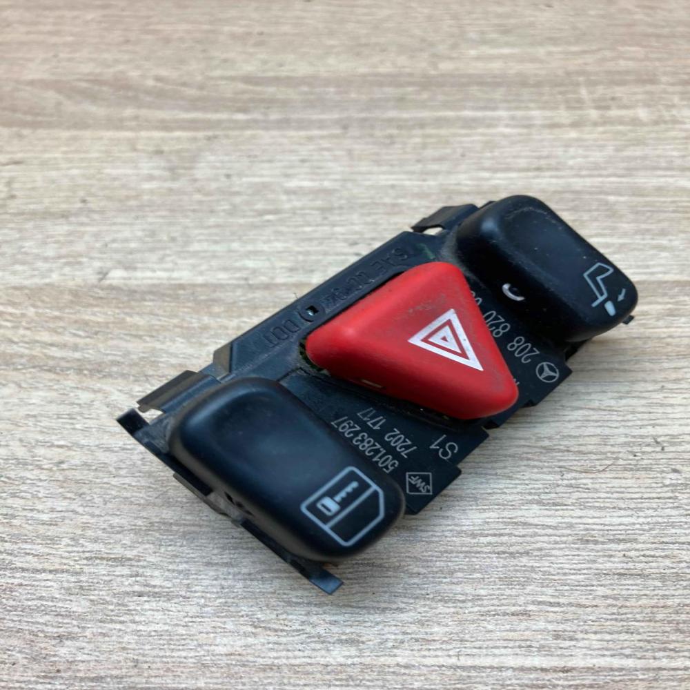 2088200310 501283297  Hazard light switch Mercedes-Benz E W210
