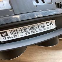 12843887 With Plug DK Speedometer (instrument cluster) Opel Insignia A