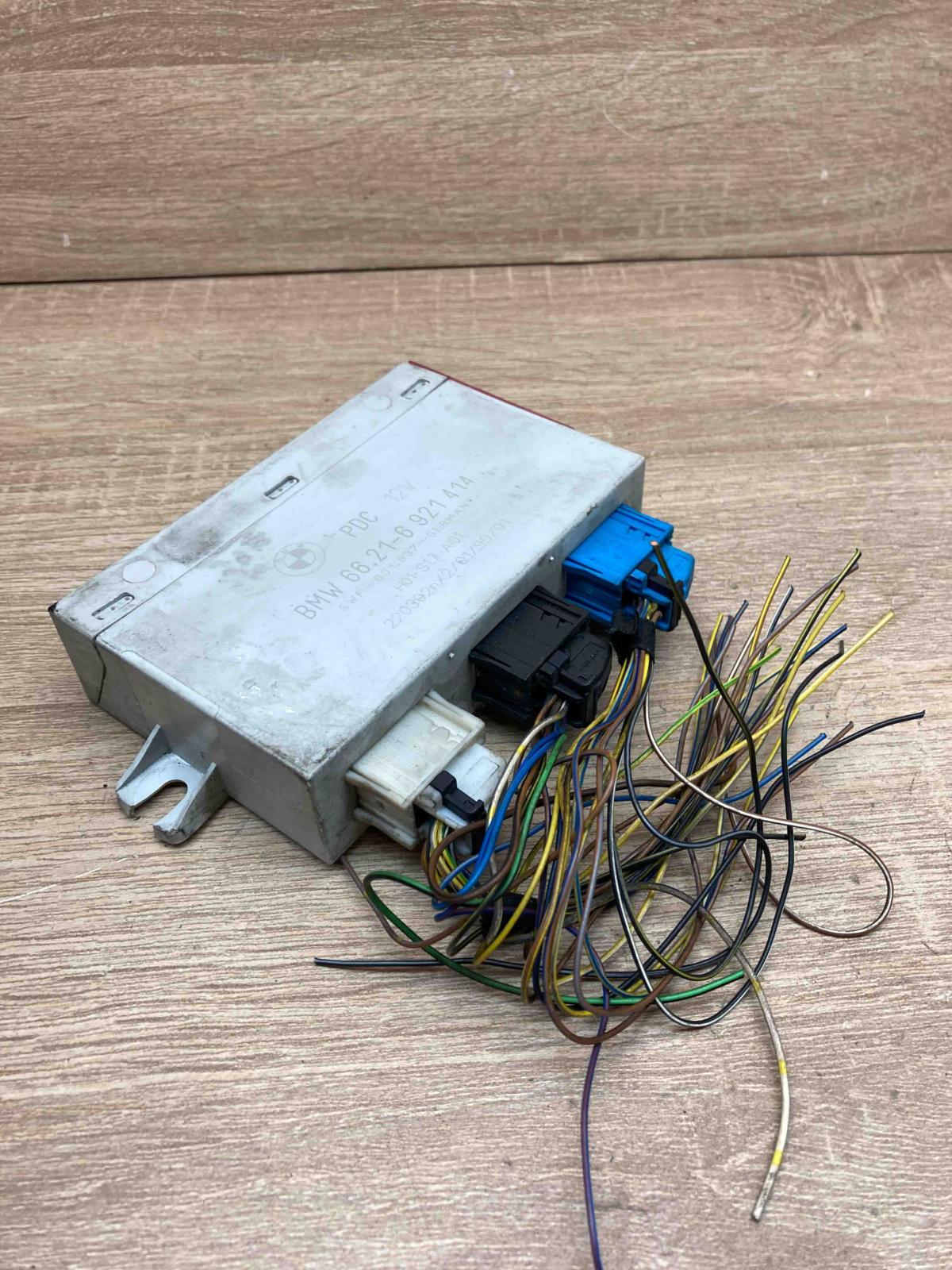 6921414 601837 With Plug Parking PDC control unit/module BMW 5 E39