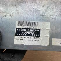 89661 44360 175800 5461  Engine control unit/module ECU Toyota Avensis Verso