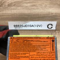 98820JD10A 071211  Airbag control unit/module Nissan Qashqai