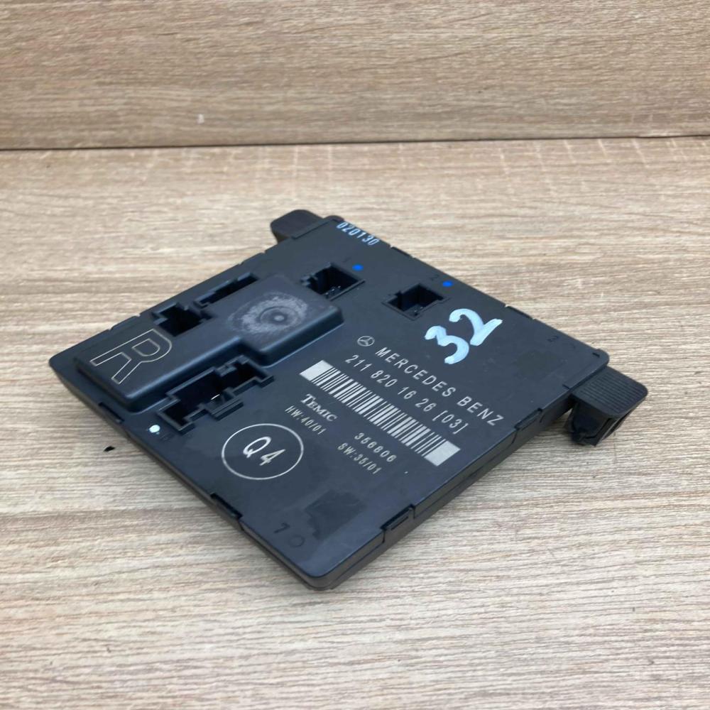 2118201626 356806 Used RH Door control unit/module Mercedes-Benz E W211