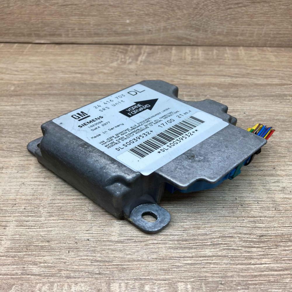 24416703 5WK42977 With Plug Airbag control unit/module Opel Astra G
