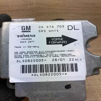 24416703 5WK42977 DL Airbag control unit/module Opel Astra G