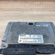 24417169 0281010268 Used With Plug Engine control unit/module ECU Opel Zafira A