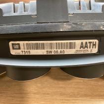 13327315 A2C53370224 AATH Speedometer (instrument cluster) Opel Insignia A