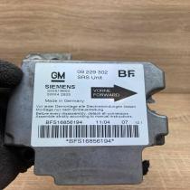 09229302 BF With Plug Airbag control unit/module Opel Astra G