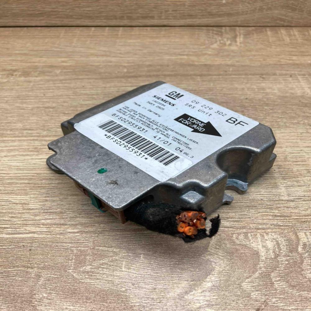 09229302 5WK42925 With Plug Airbag control unit/module Opel Astra G