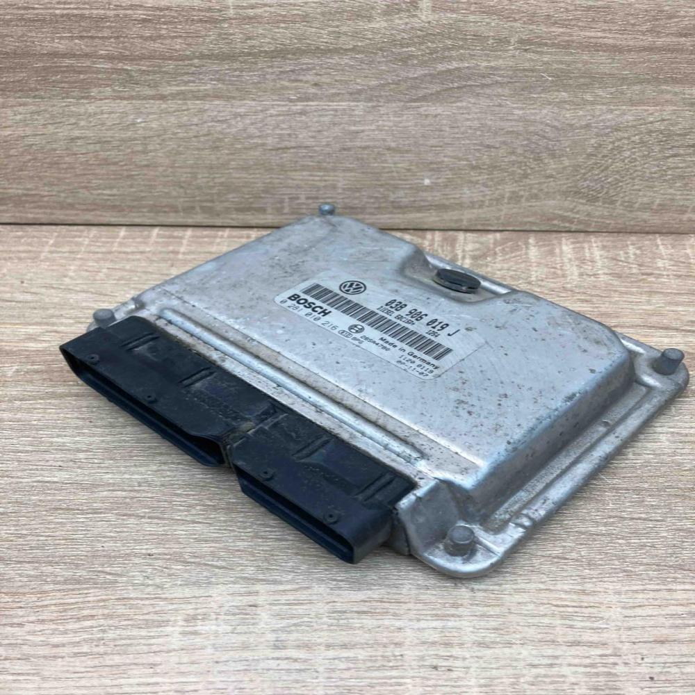 038906019J 0281010216  Engine control unit/module ECU Volkswagen Sharan