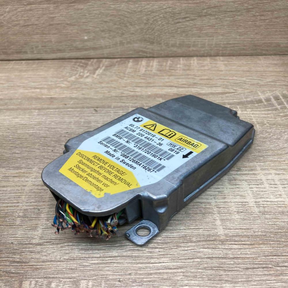 9172019 2204431 36 With Plug Airbag control unit/module BMW 5 E60 E61