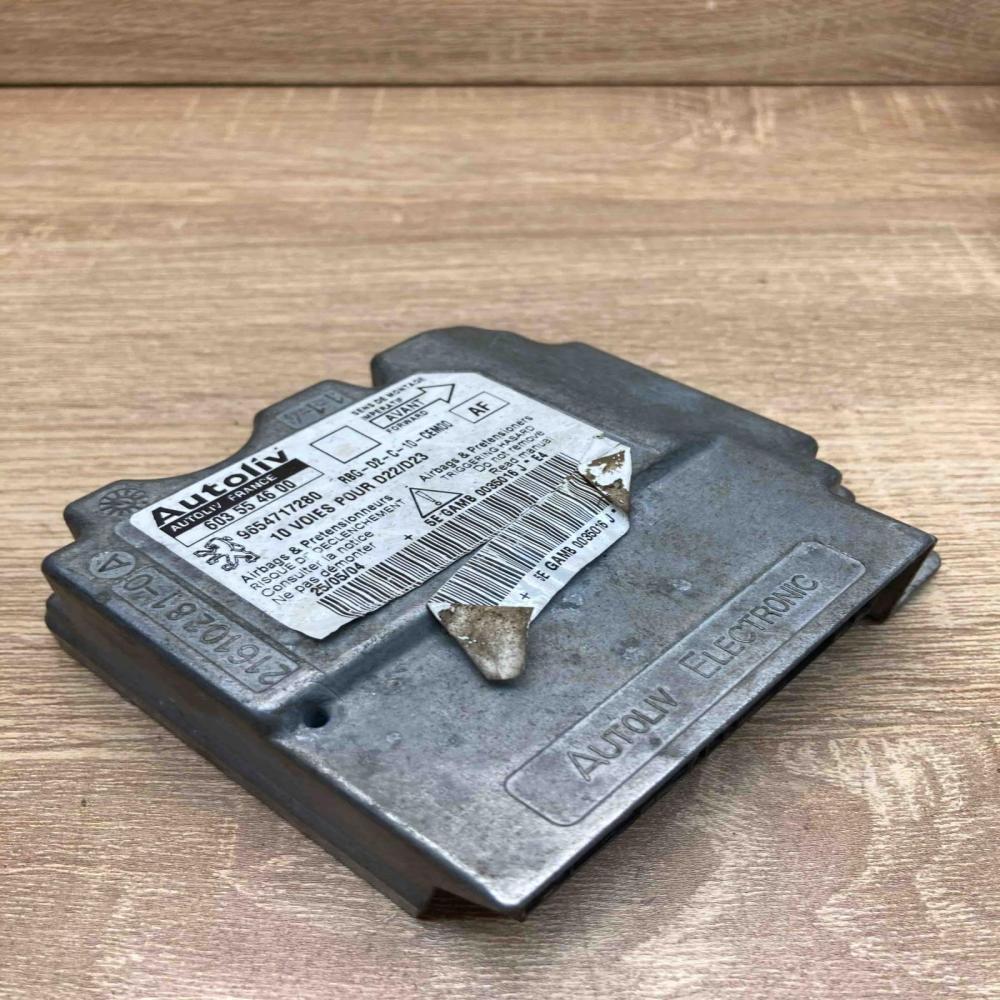 9654717280 603554600  Airbag control unit/module Peugeot 407