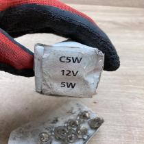 6216E3 6216 E3 C5W 12 5W Number plate light Citroen Relay II
