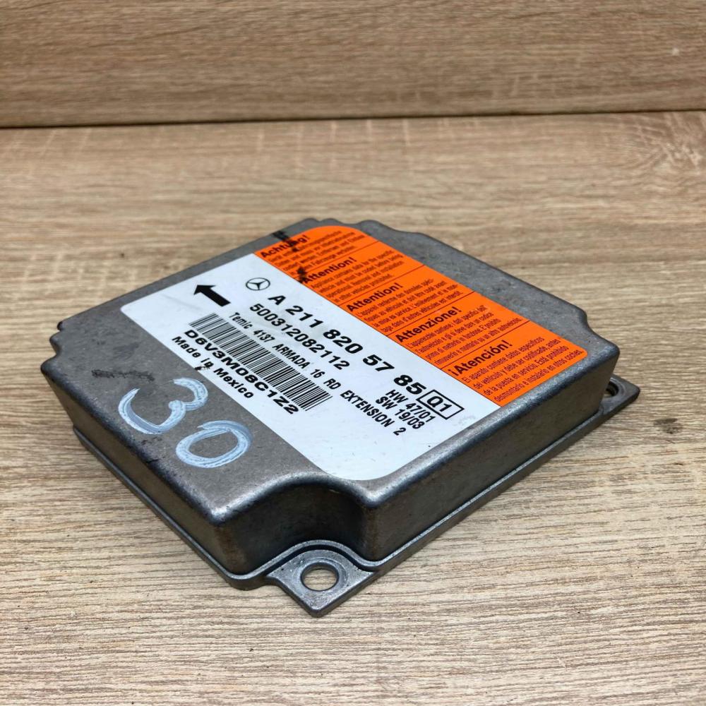 A2118205785 500312082112  Airbag control unit/module Mercedes-Benz E W211