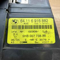 6916882 5HB007738 Used Climate control unit BMW 3 E46