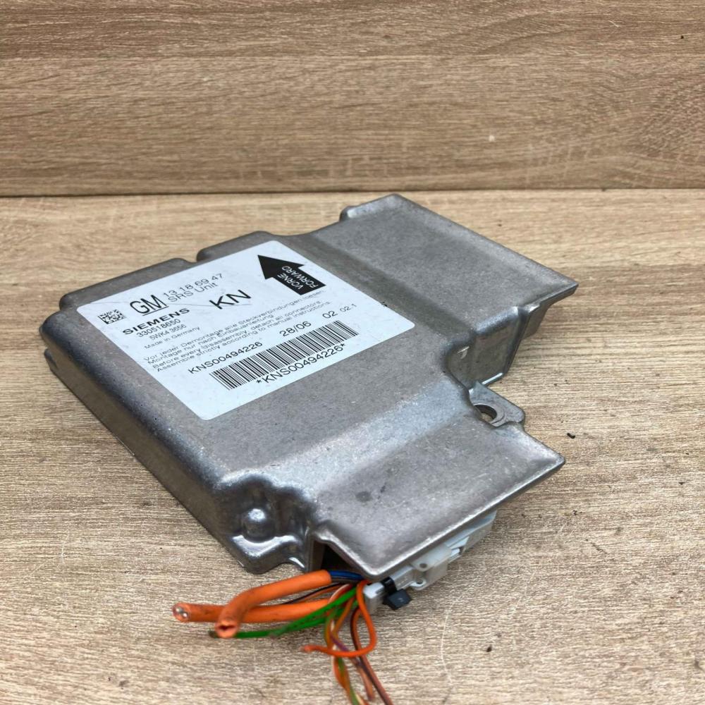 13186947 5WK43656 With Plug Airbag control unit/module Opel Vectra C