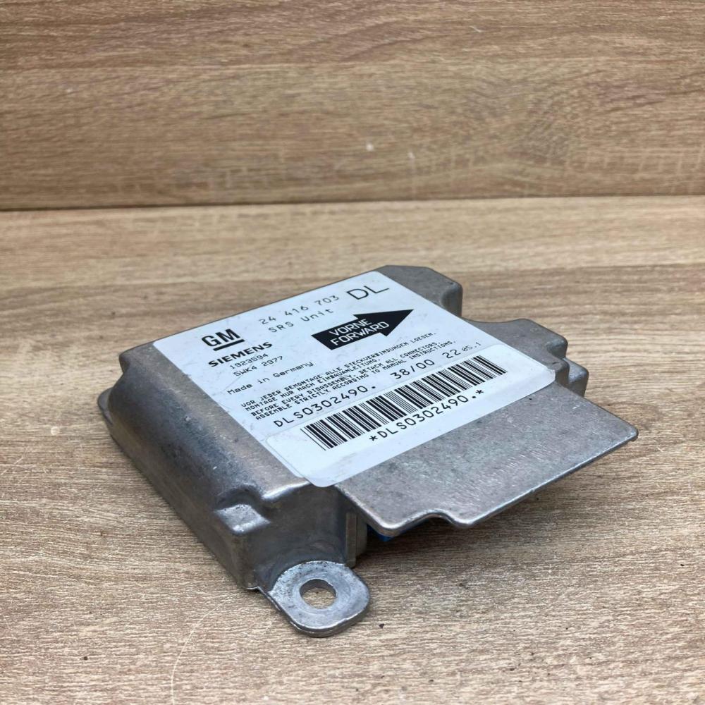 24416703 5WK42977  Airbag control unit/module Opel Astra G