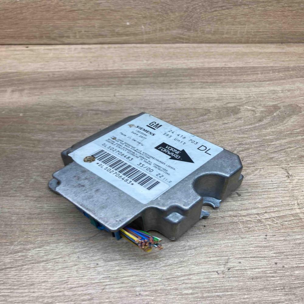 24416703 5WK42977 Used DL Airbag control unit/module Opel Astra G