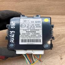 89730 12090 237000 4490 With Plug Alarm control unit/module Toyota Auris 150