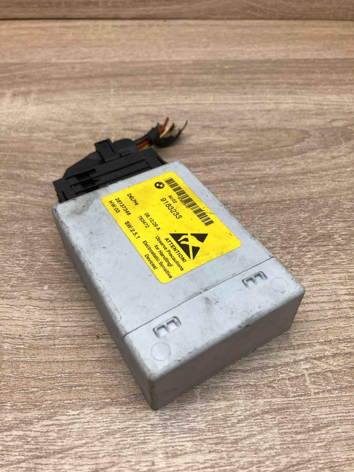 9183233 28137346 With Plug Center console control module BMW 5 E60 E61