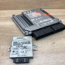 7789572 6905669  Engine ECU kit and lock set BMW 3 E46