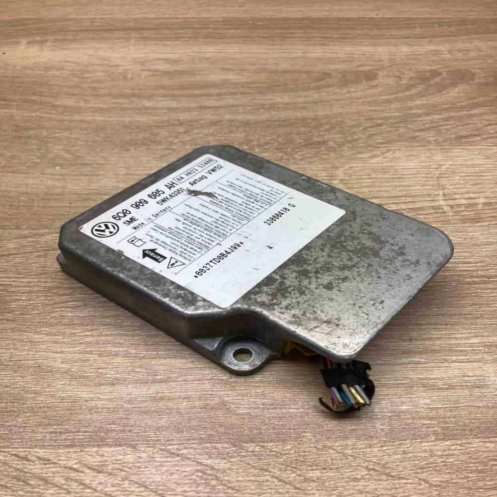 6Q0909605AH 5WK43351 With Plug Airbag control unit/module Volkswagen Caddy