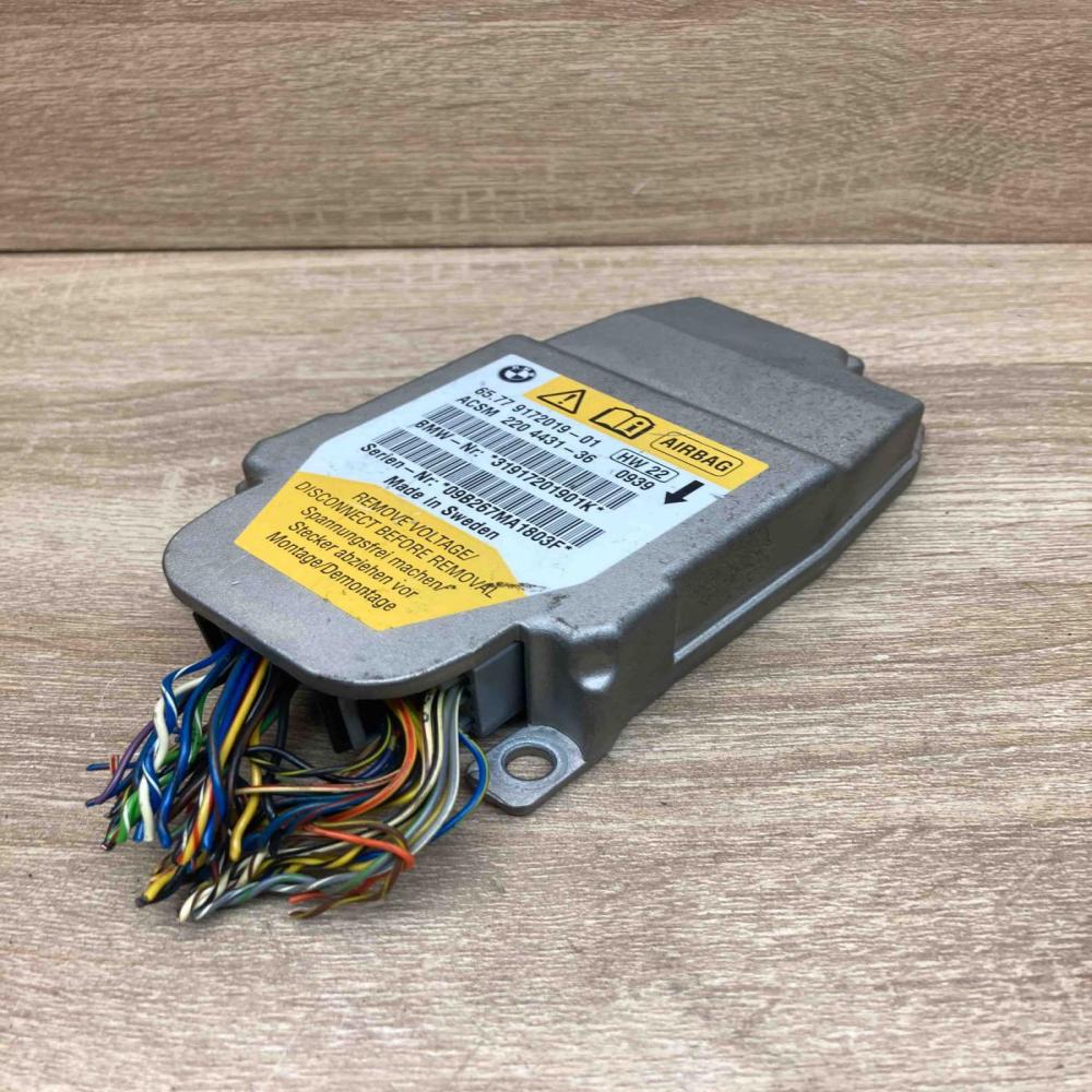9172019 2204431 36 With Plug Airbag control unit/module BMW 5 E60 E61