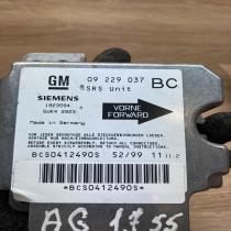 09229037 5WK42923 BC Airbag control unit/module Opel Vectra B