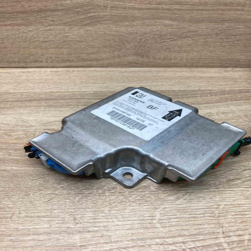 13102021 5WK43262 With Plug Airbag control unit/module Opel Signum