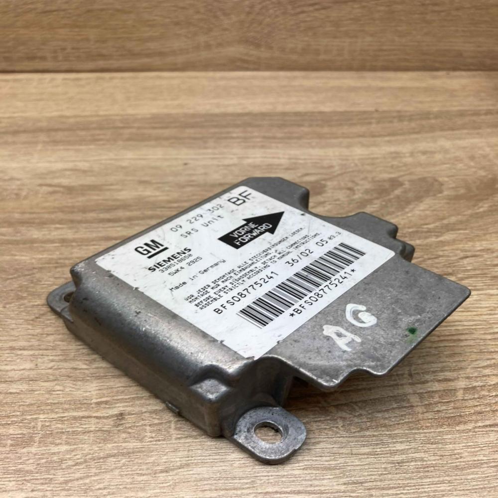 09229302 5WK42925 BF Airbag control unit/module Opel Astra G