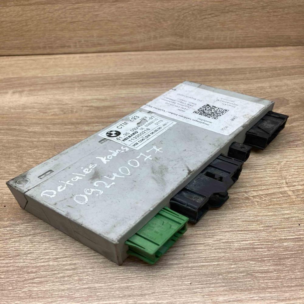 09240077 113350218  Sunroof control unit/module BMW 3 E92 E93