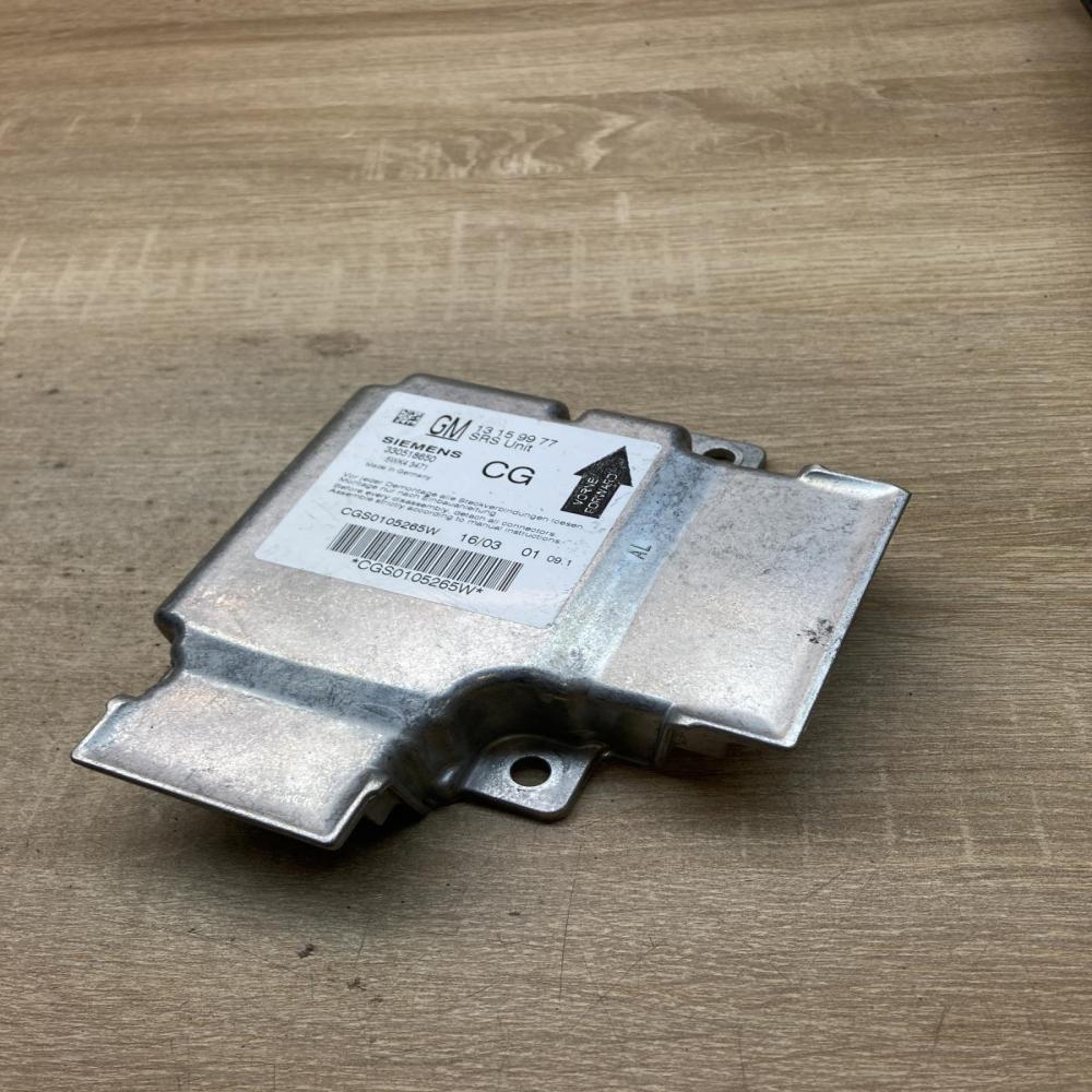 13159977 5WK43471 CG Airbag control unit/module Opel Signum